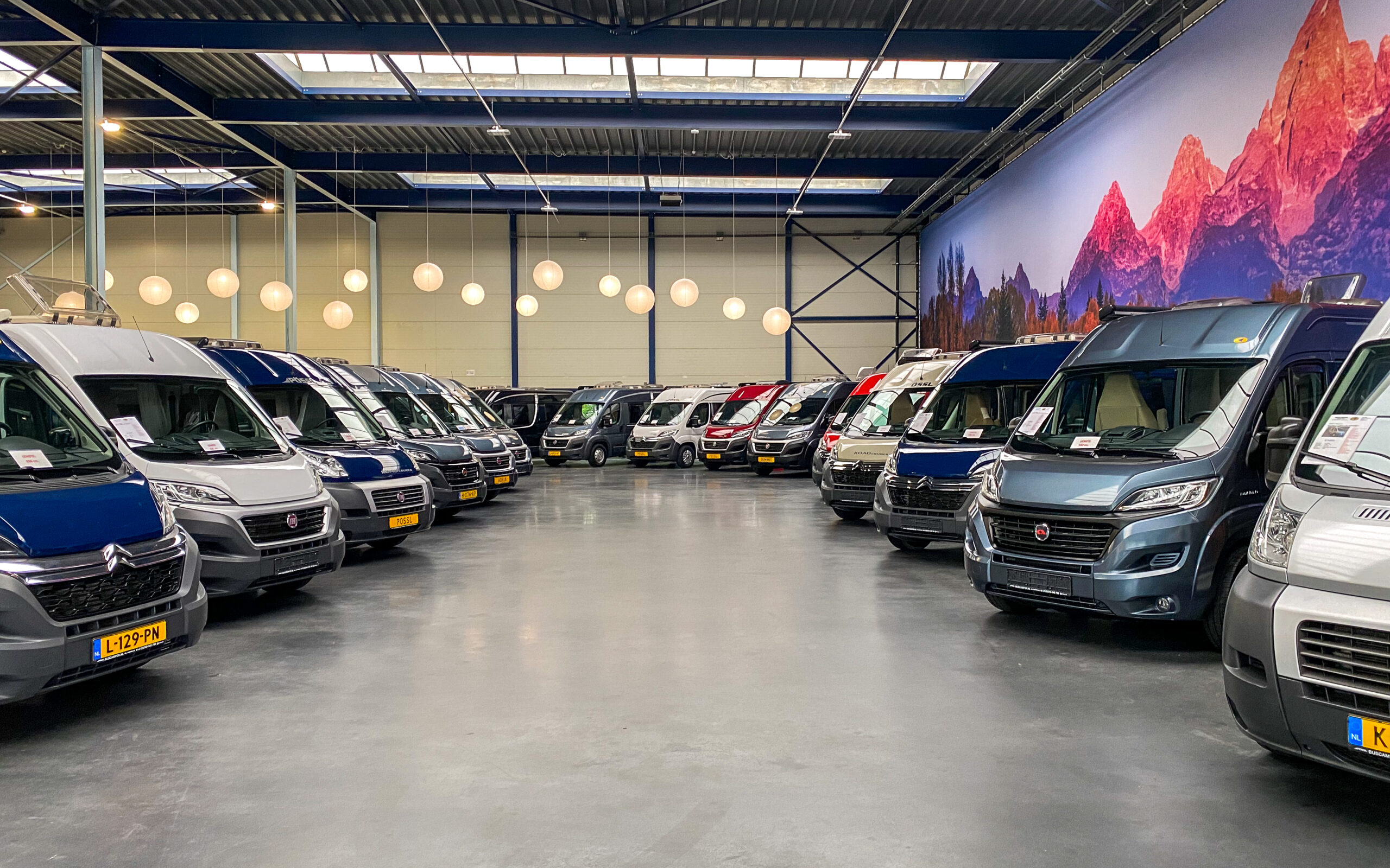 Alleen top campermerken als Pössl en Adria in onze showroom