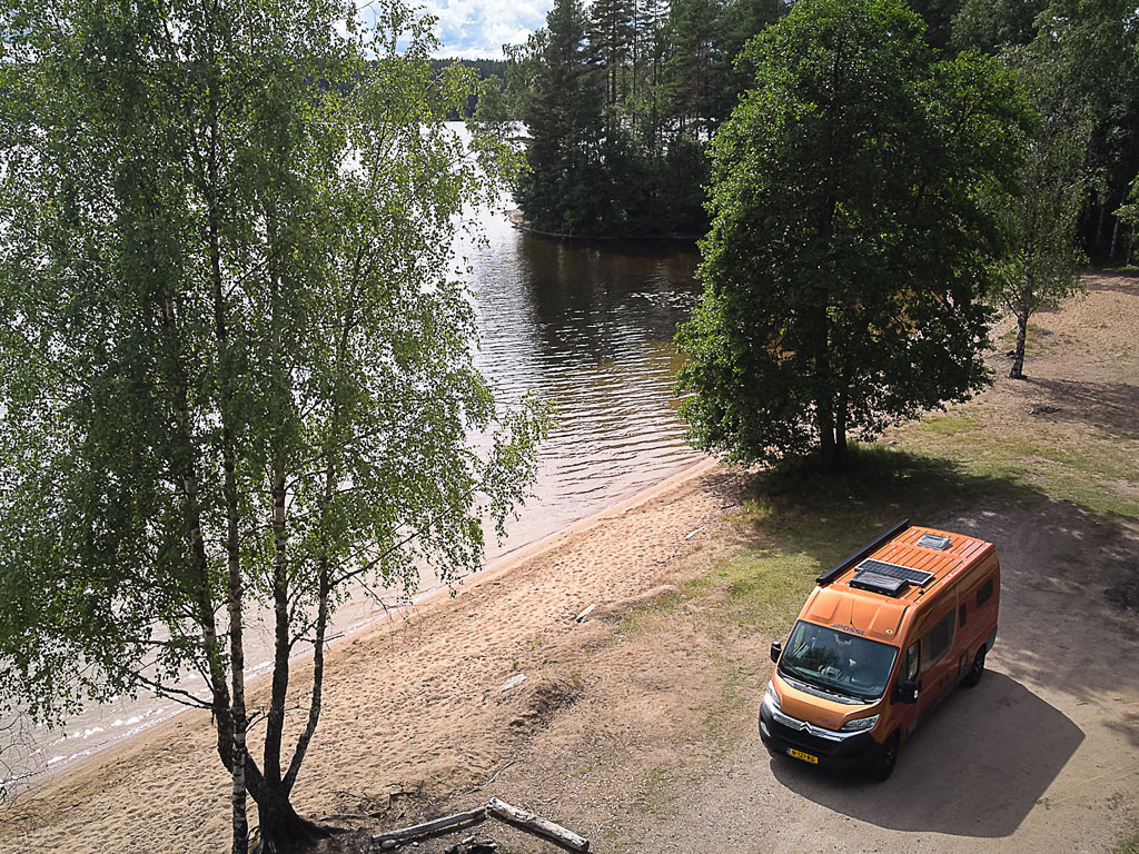 wildkamperen met huur camper