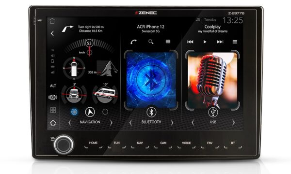 Zenec E3776 multimediasysteem