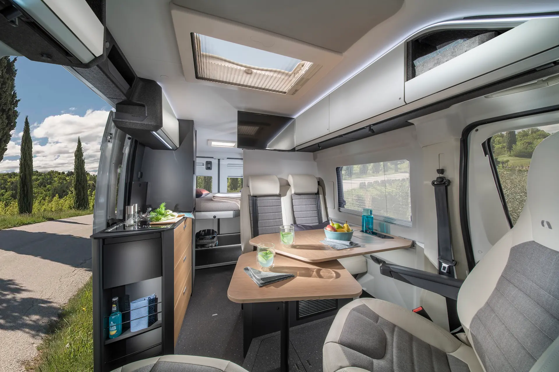 Alpine White Adria interieur Alpine White