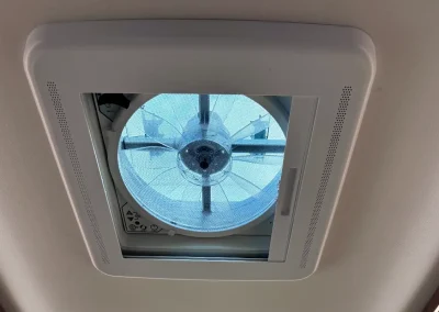 MaxxFan dakventilator in de Pössl Roadcruiser