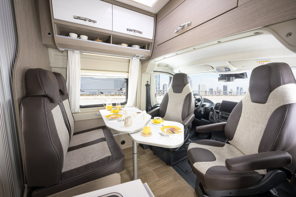 De zitgroep in de Roadcruiser Revolution